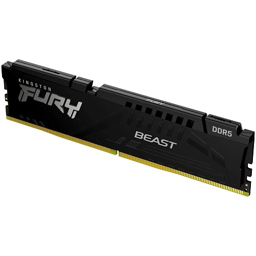 Модуль памяти DIMM 16Gb DDR5 PC44800 5600MHz Kingston Fury Beast EXPO Black (KF556C36BBE-16)