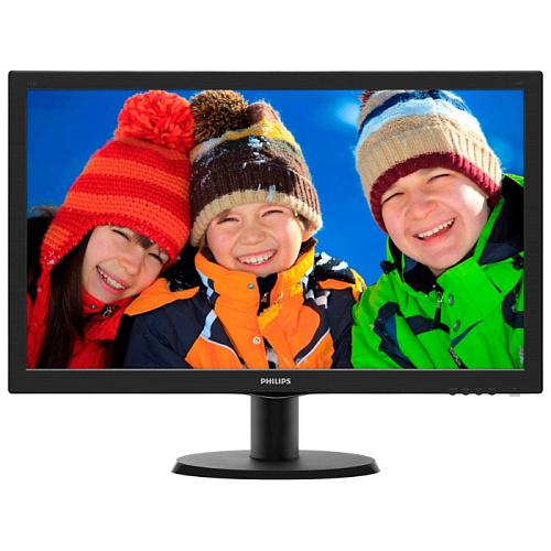 Монитор 24" Philips 243V5LSB TN LED 1920x1080 5ms VGA DVI