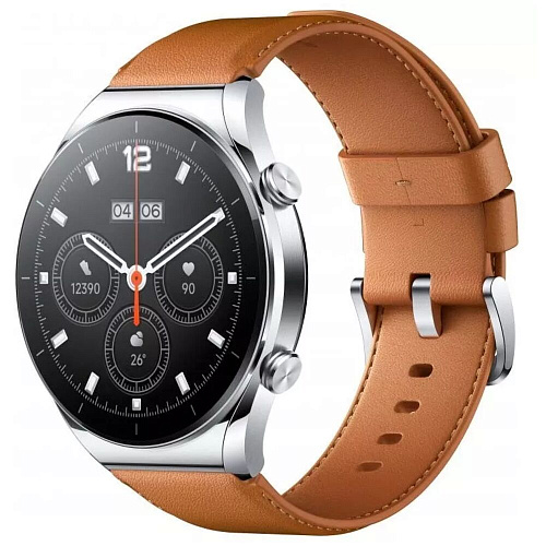 Ремешок для умных часов Кожаный ремешок для умных часов Xiaomi Watch S1 Strap M2124AS1 Brown (BHR5591GL)
