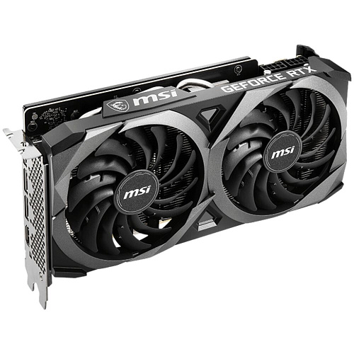 Видеокарта MSI GeForce RTX 3060 Ti 8192Mb, Ventus 2X 8GD6X OC (RTX 3060 Ti Ventus 2X 8GD6X OC) 1xHDMI, 3xDP, Ret