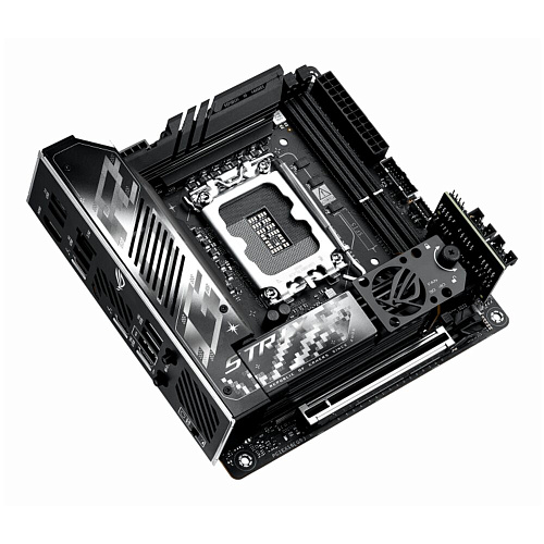 Материнская плата ASUS ROG Strix Z890-I Gaming WiFi Z890 Soc-1851 2xDDR5, 2xSATA3, RAID, 2хM.2, 1xPCI-E16x, 4xUSB3.2, 3xUSB3.2 Type C, DP, HDMI, WiFi, 2.5Glan, Mini-ITX
