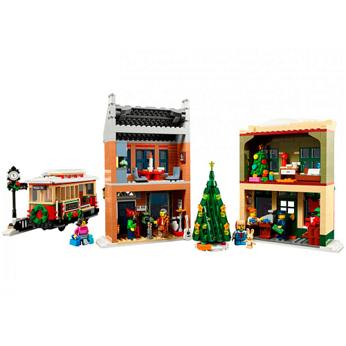 LEGO Icons Главная Рождественская улица 10308