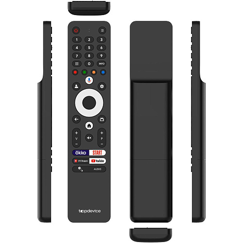 Телевизор 50" Topdevice TDTV50DQ08U_BK (4K 3840x2160, SmartTV) черный