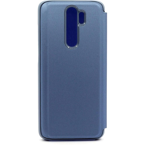 Чехол для Xiaomi Redmi Note 8 Pro Zibelino CLEAR VIEW синий