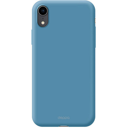 Чехол для iPhone Xr Deppa Gel Color Case, голубой