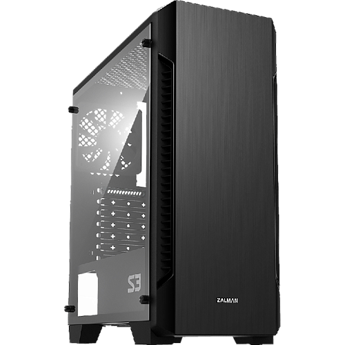 Корпус ATX Miditower Zalman S3 Black УЦЕНКА