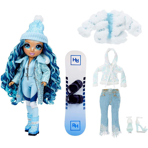 Игровой набор Rainbow High Winter Break Fashion Doll- Skyler Bradshaw (Blue) 574798