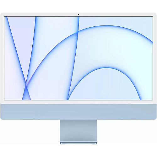 Моноблок Apple iMac 24" 2021 MGPK3RU/A M1 8-core CPU 8-Core GPU/8GB/256GB Blue
