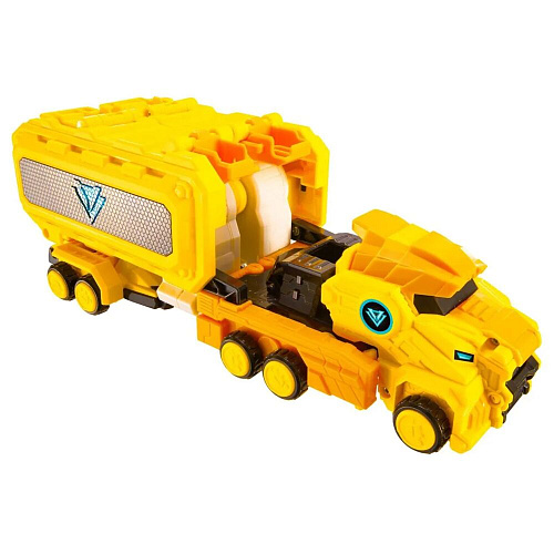 Dinoster Мега-трансформер 4-в-1 Диностер Раптор Трон 3 режима игры УЦЕНКА