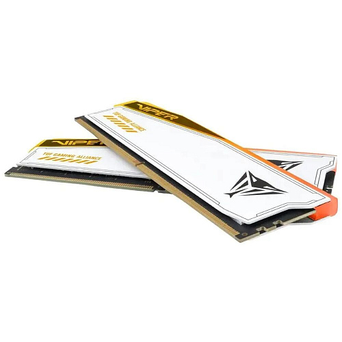 Модуль памяти DIMM 32Gb 2х16Gb DDR5 PC48000 6000MHz Patriot Memory Elite 5 RGB TUF Gaming White (PVER532G60C36KT)