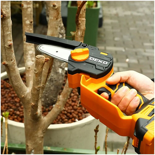 Аккумуляторная пила Deko DKCHS 20-4, 20В, 1x2.0Ач 063-4480