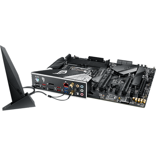 Материнская плата ASUS ROG Strix Z390-E Gaming Z390 Socket-1151v2 4xDDR4, 6xSATA3, RAID, 2xM.2, 3xPCI-E16x, 5xUSB3.1, 1xUSB3.1 Type C, DP, HDMI, 802.11ac, Glan, ATX