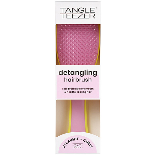 Tangle Teezer Расческа The Ultimate Detangler Hyper Yellow Rosebud