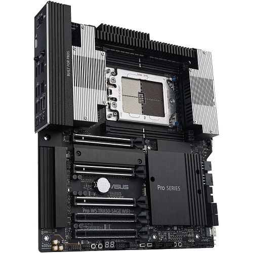 Материнская плата ASUS Pro WS TRX50-Sage WiFi TRX50 CEB 4xDDR5 5xPCIEx16 3xM.2 1xUSB-C 2.5+10GLAN