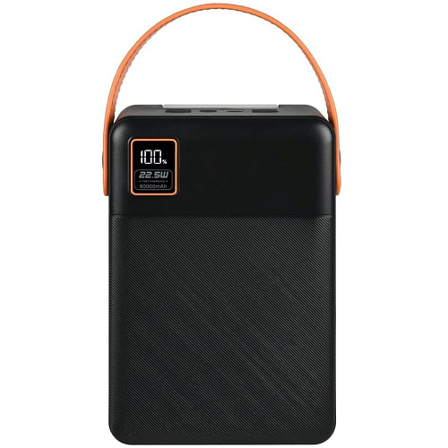 Внешний аккумулятор TFN Porta LCD PD 22.5W TFN-PB-323-BK 80000mAh Black