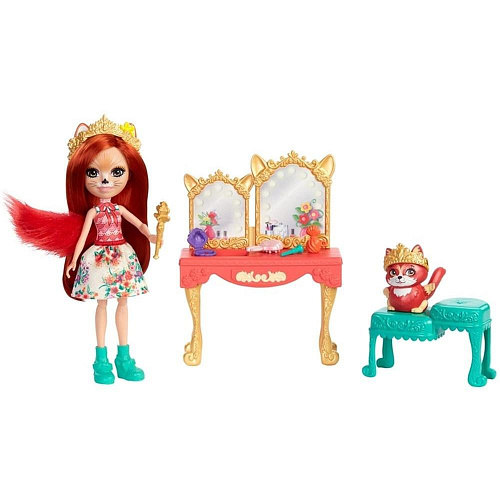 Enchantimals Mattel Сюжетный игровой набор GJX35/GYJ05 Туалетный столик