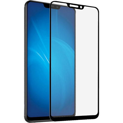 Защитное стекло для Vivo Y81 ZibelinoTG 5D, с черной рамкой