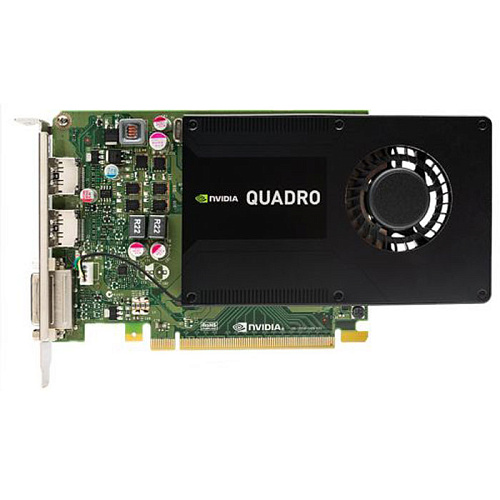 Видеокарта PNY NVIDIA Quadro K2200 (VCQK2200BLK-1) 4096Mb 2xDP DVI