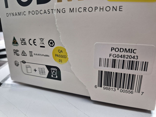 Микрофон  Rode PodMic УЦЕНКА