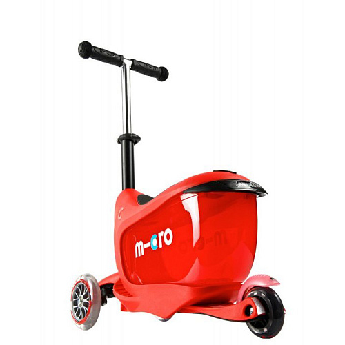 Самокат Micro Mini2Go Deluxe красный