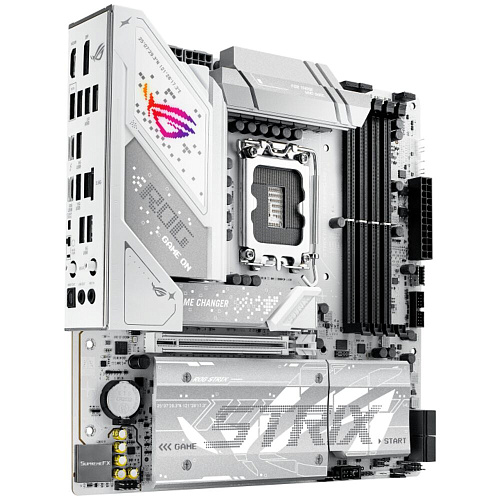 Материнская плата ASUS ROG Strix B860-G Gaming WiFi B860 Soc-1851 4xDDR5, 4xSATA3, RAID, 4хM.2, 1xPCI-E16x, 4xUSB3.2, 2xUSB3.2 Type C, DP, HDMI, WiFi, 2.5Glan,mATX