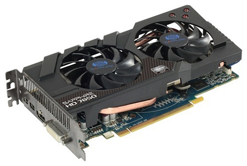 Видеокарта Sapphire 2048Mb HD7850 11200-00-10G DVI, 2xMiniDP, HDMI OEM