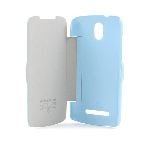 Чехол для HTC Desire 500 Nillkin Fresh Series T-N-H500-001 синий