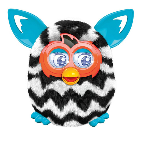 Интерактивная игрушка Furby Boom Теплая волна (черно-белый)