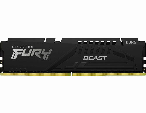 Модуль памяти DIMM 16Gb DDR5 PC44800 5600MHz Kingston Fury Beast Black (KF556C40BB-16)