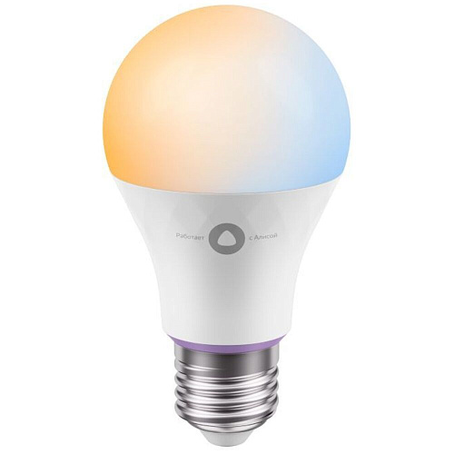 Умная лампочка Яндекс YNDX-00501 White, E27, Wi-Fi, 8Вт
