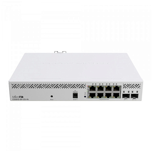 Коммутатор MikroTik CSS610-8P-2S+IN 8xGLAN PoE 2xSFP+