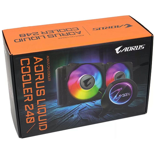 Система водяного охлаждения Gigabyte AORUS Elite 240 S1700/1851/1954, AM4/AM5