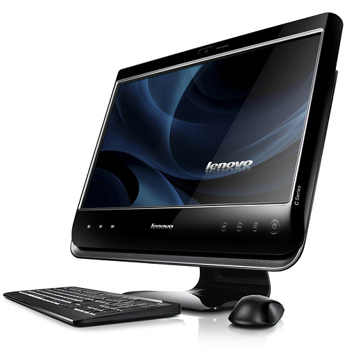 Моноблок Lenovo IdeaCentre C200 D525/2G/320Mb/WF/BT/Cam/Win7 st моноблок Keyboard&Mouse 18.5" 57128452