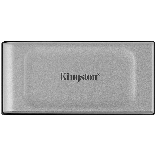 Внешний SSD-накопитель 1Tb Kingston XS2000 SXS2000/1000G (SSD) USB 3.2 серебристый