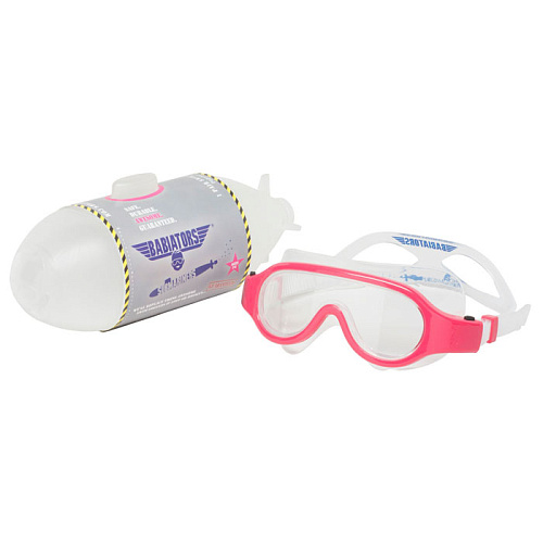 Очки для плавания Babiators Submariners. Поп-звезда (Popstar). Розовый. 3-7 лет