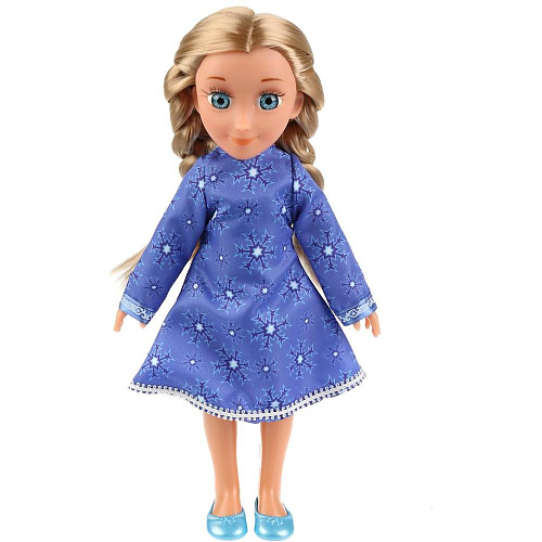 Кукла Карапуз Снежная королева Герда (озвученная, с набором аксессуаров) 32 см GERDA_32-IC-RU