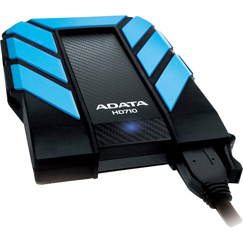 Внешний жесткий диск 2.5" 750Gb A-Data HD710 (AHD710-750GU3-CBL) USB3.0 5400rpm Blue