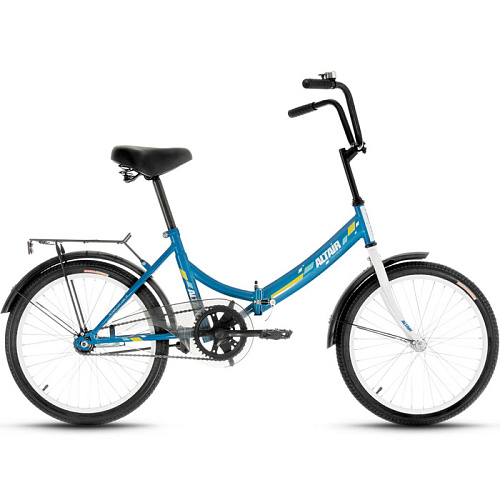 Двухколесный велосипед ALTAIR CITY 20 RUS (20" 1 ск. скл.) синий