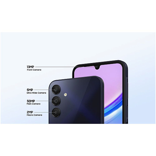 Смартфон Samsung Galaxy A15 SM-A155 4/128GB Dark Blue