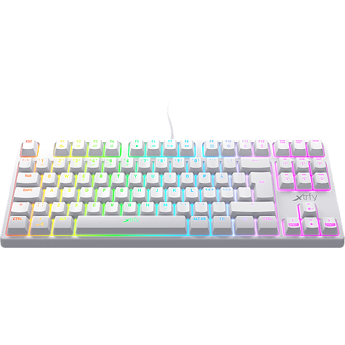 Клавиатура Xtrfy K4 RGB Tenkeyless White