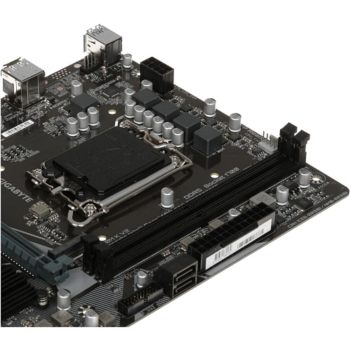 Материнская плата Gigabyte H610M K V2 H610 Socket-1700 2xDDR5, 2xSATA3, 1xM.2, 1xPCI-E16x, 2xUSB3.2, DP, HDMI, Glan, mATX