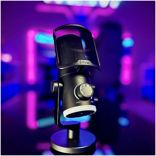 Микрофон  Fifine AmpliGame AM6 USB Black