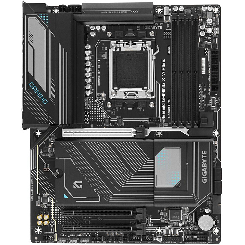Материнская плата Gigabyte B850 Gaming WIFI6 Socket-AM5 AMD B850 4xDDR5, 4xSATA3, RAID, 3xM.2, 4xPCI-E16x, 4xUSB3.2, 1xUSB3.2 Type C, DP, HDMI, WiFi, Glan ATX