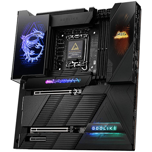 Материнская плата MSI MEG Z890 Godlike Z890 Soc-1851 4xDDR5, 4xSATA3, RAID, 6хM.2, 3xPCI-E16x, 8xUSB3.2, 7xUSB3.2 Type C, DP, HDMI, WiFi, 2xGlan, E-ATX
