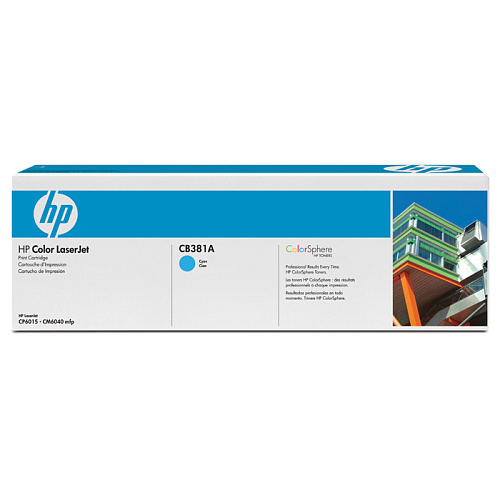 Картридж HP CB381A №824A Cyan для CLJ CM6030/CM6040 (21000стр)