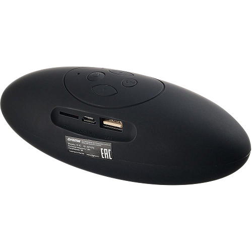 Портативная bluetooth-колонка Digma S-10 Black