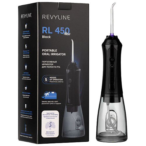 Revyline Портативный ирригатор RL 450 New, Black