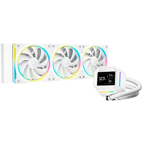 Система водяного охлаждения Deepcool LM360 White 1200/1700/1851/AM4/AM5 Ret