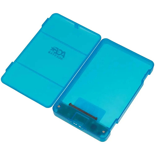Корпус 2.5" AgeStar 3UBCP3 SATA, USB3.0 Blue