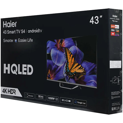 Телевизор 43" Haier 43 Smart TV S4